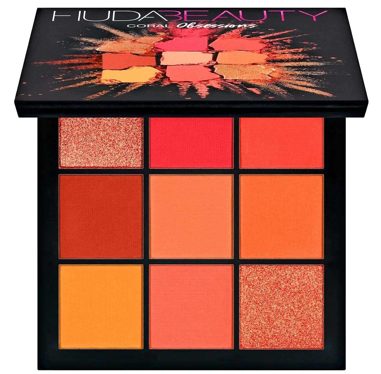 Huda Beauty Palette Coral Obsessions